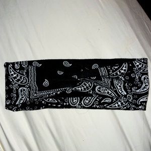 Bandana styled headband